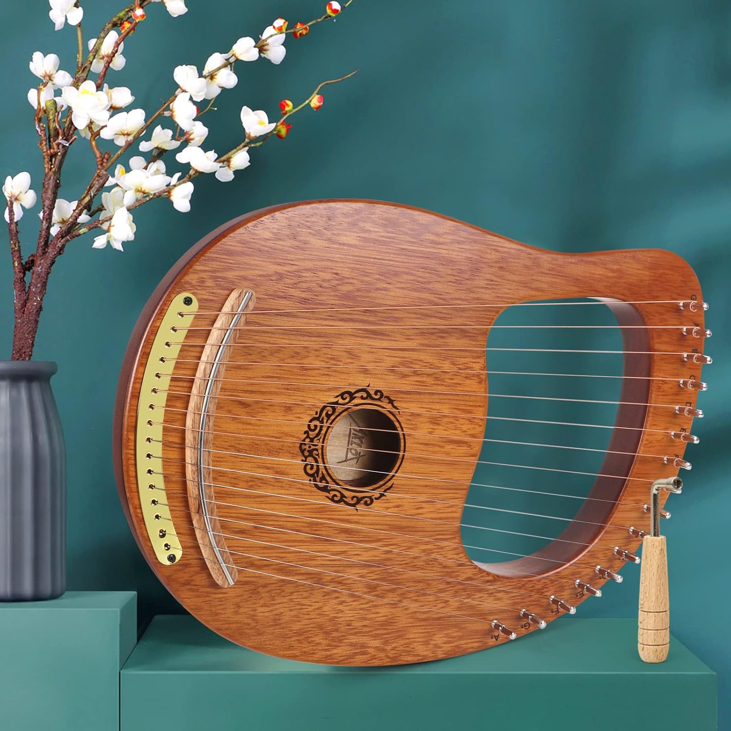 16 Strings Mahogany
