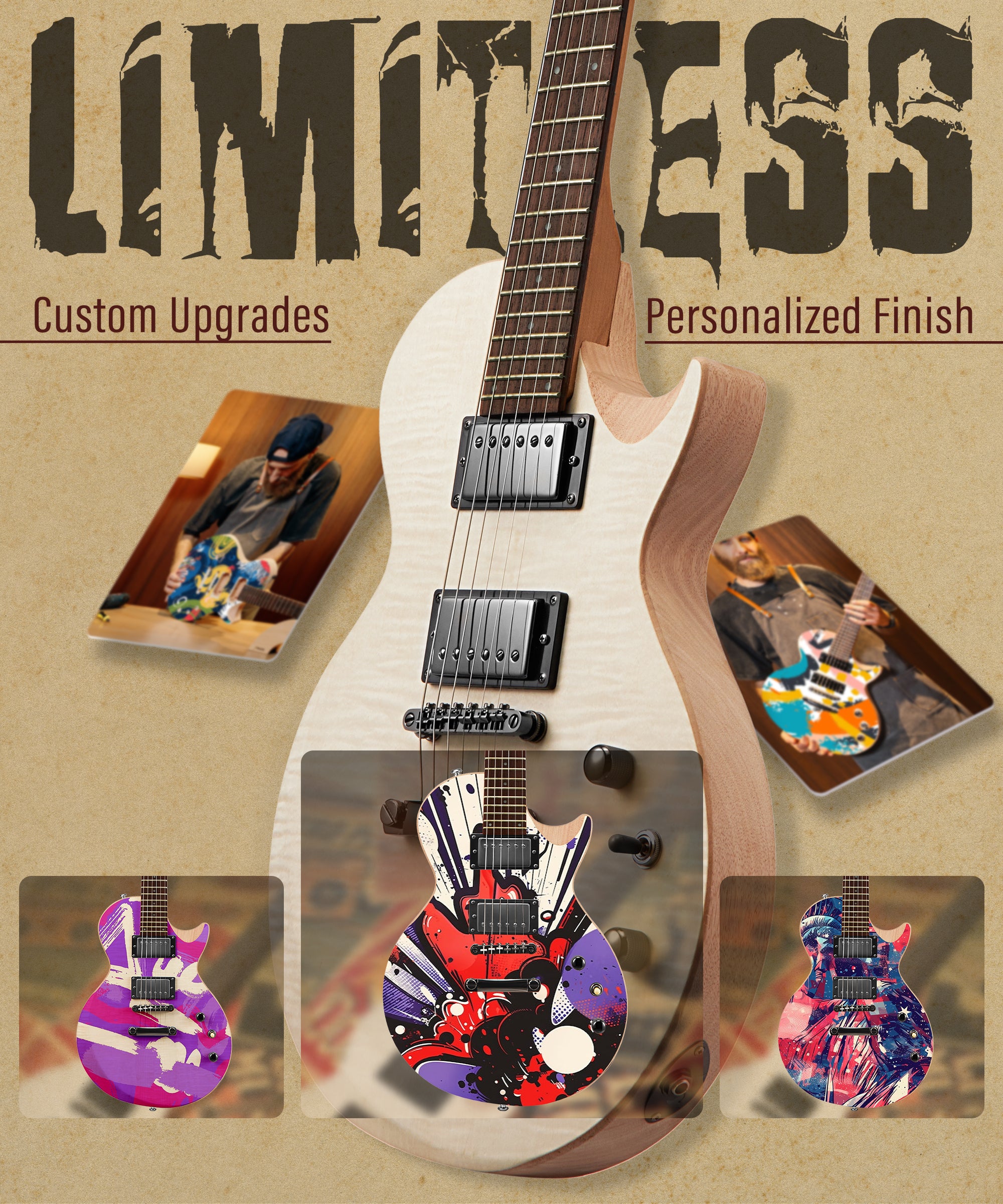 DIY Lorien Electric Guitar Kit