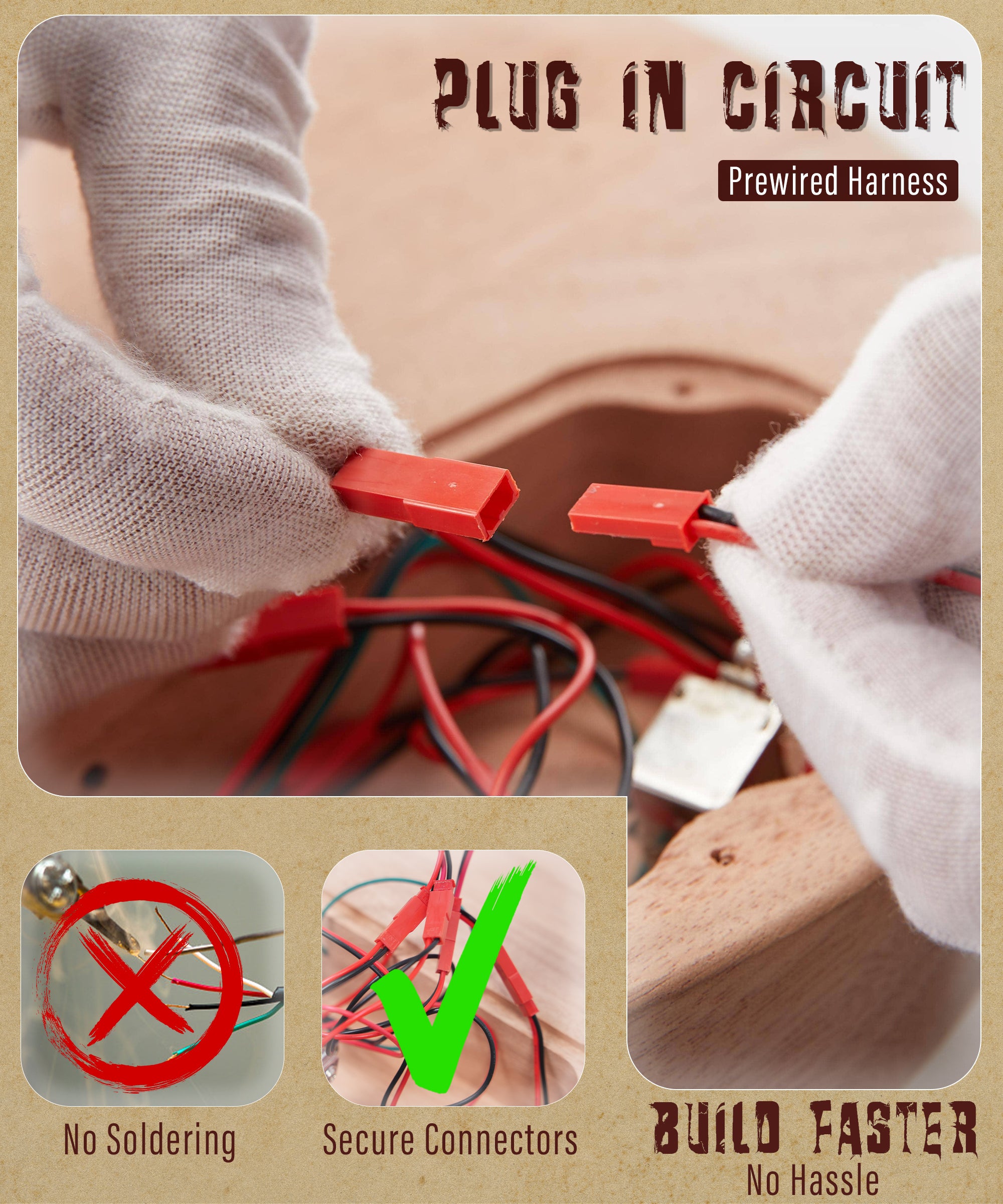 DIY Lorien Electric Guitar Kit