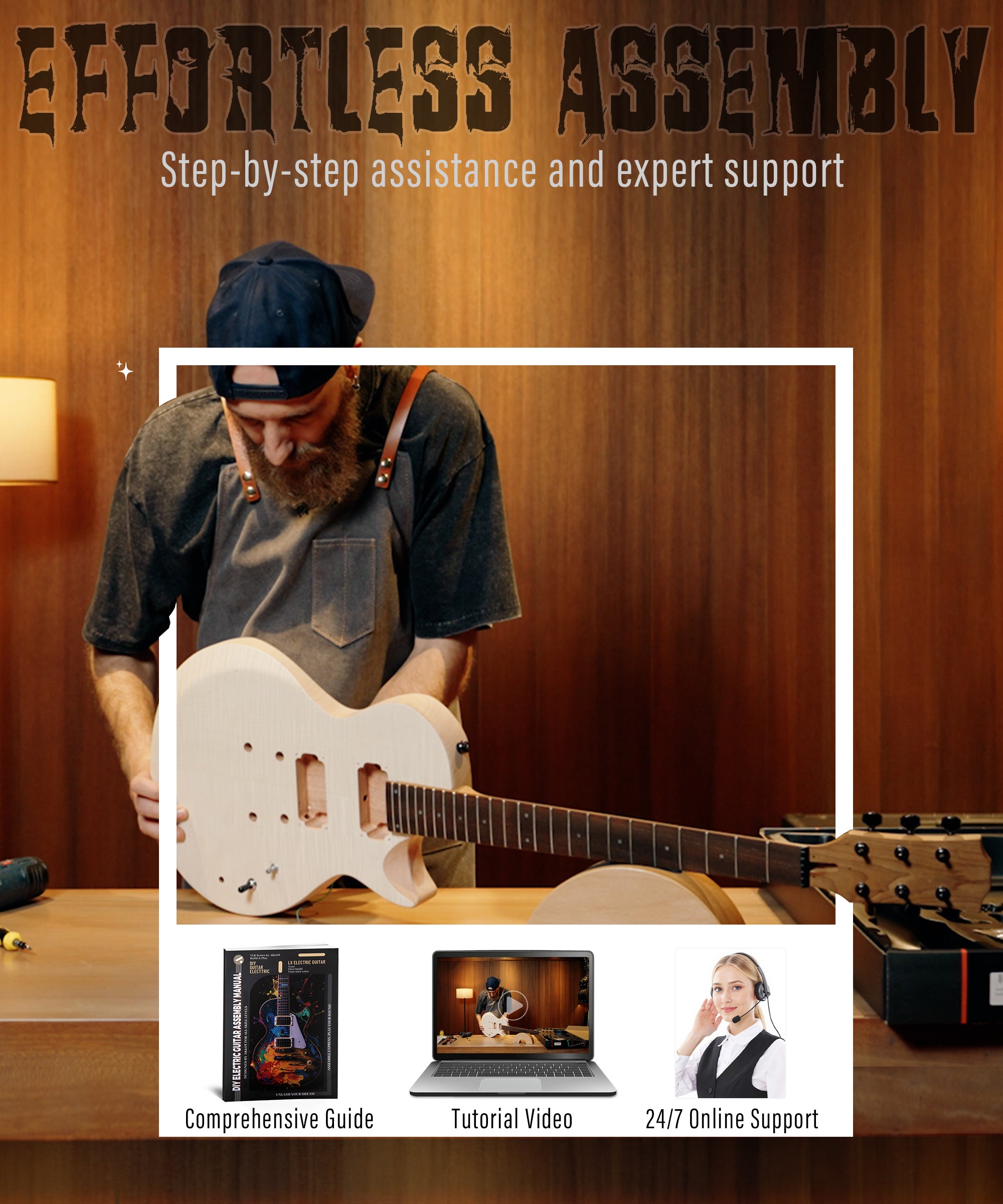 DIY Lorien Electric Guitar Kit