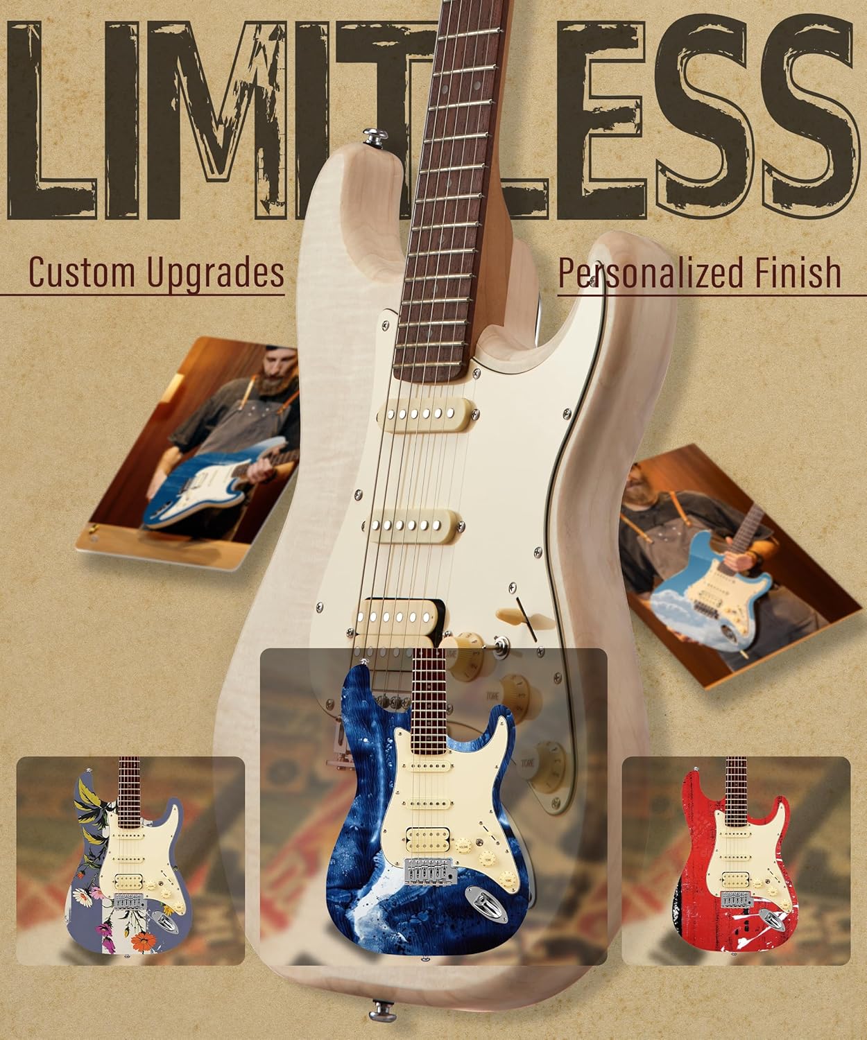 DIY Stryde Electric Guitar Kit