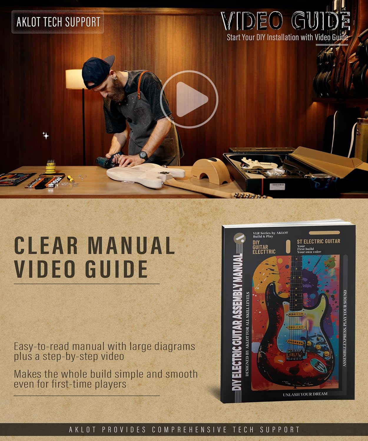 DIY Stryde Electric Guitar Kit