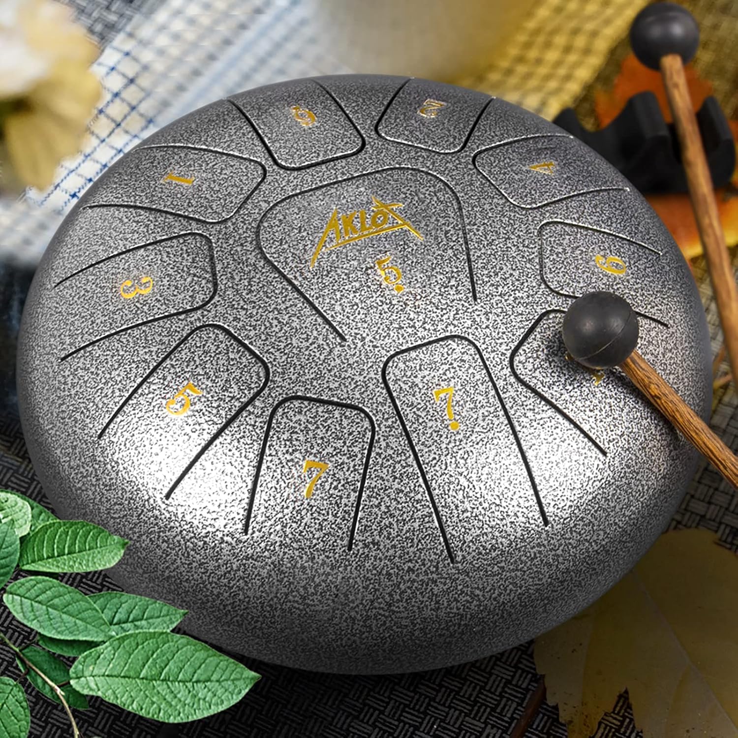 10 Inches Steel Tongue Drum