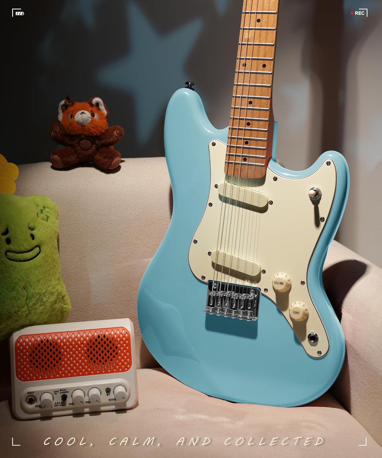 Kids Electric Guitar - Blue