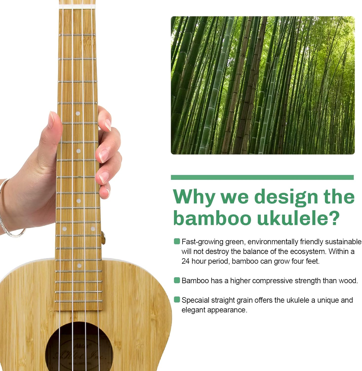 Bamboo Ukulele