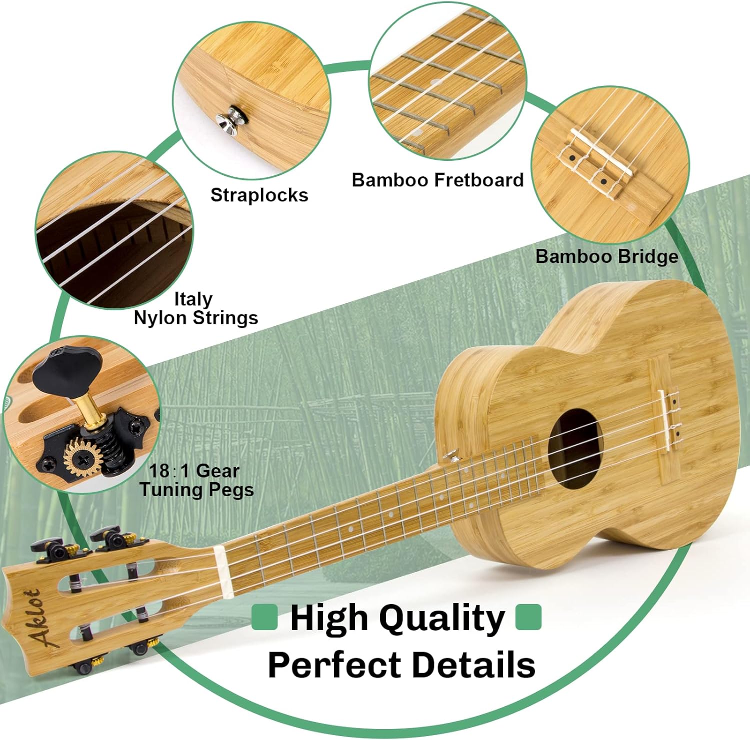 Bamboo Ukulele