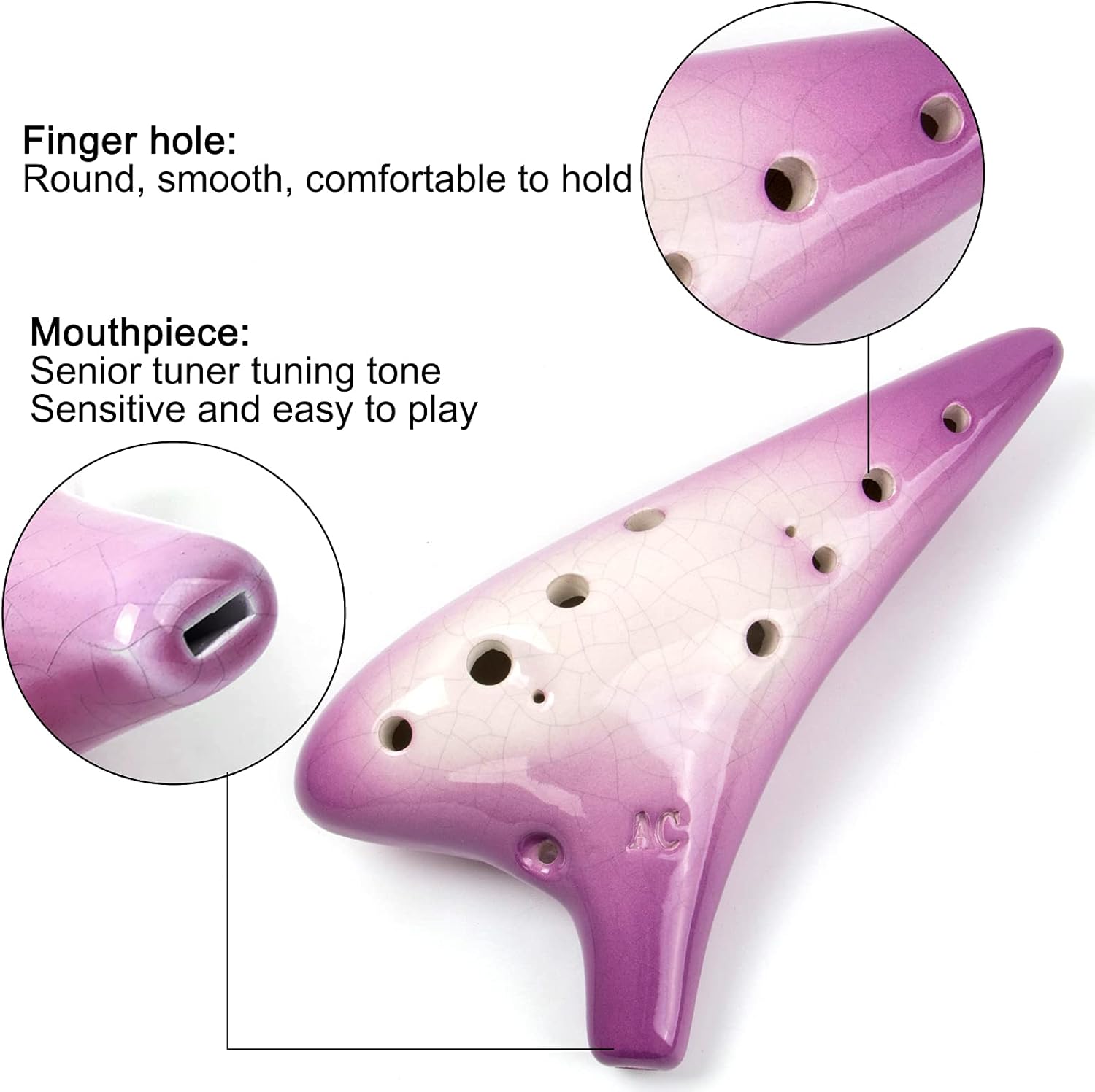 12 Holes Ocarina