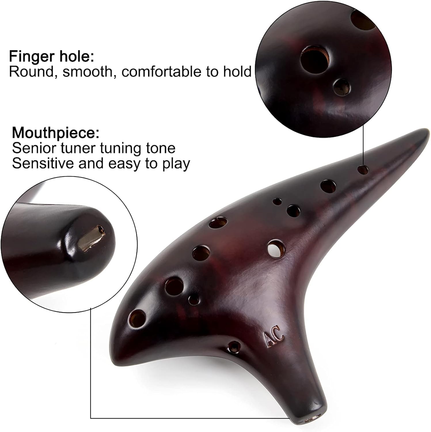 12 Holes Ocarina