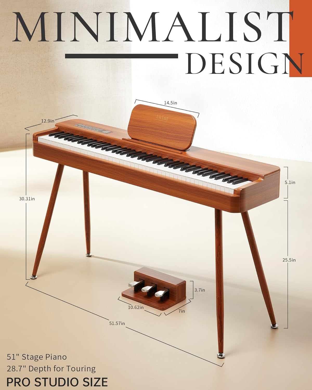 AKLOT AUR-LS01 Digital Piano