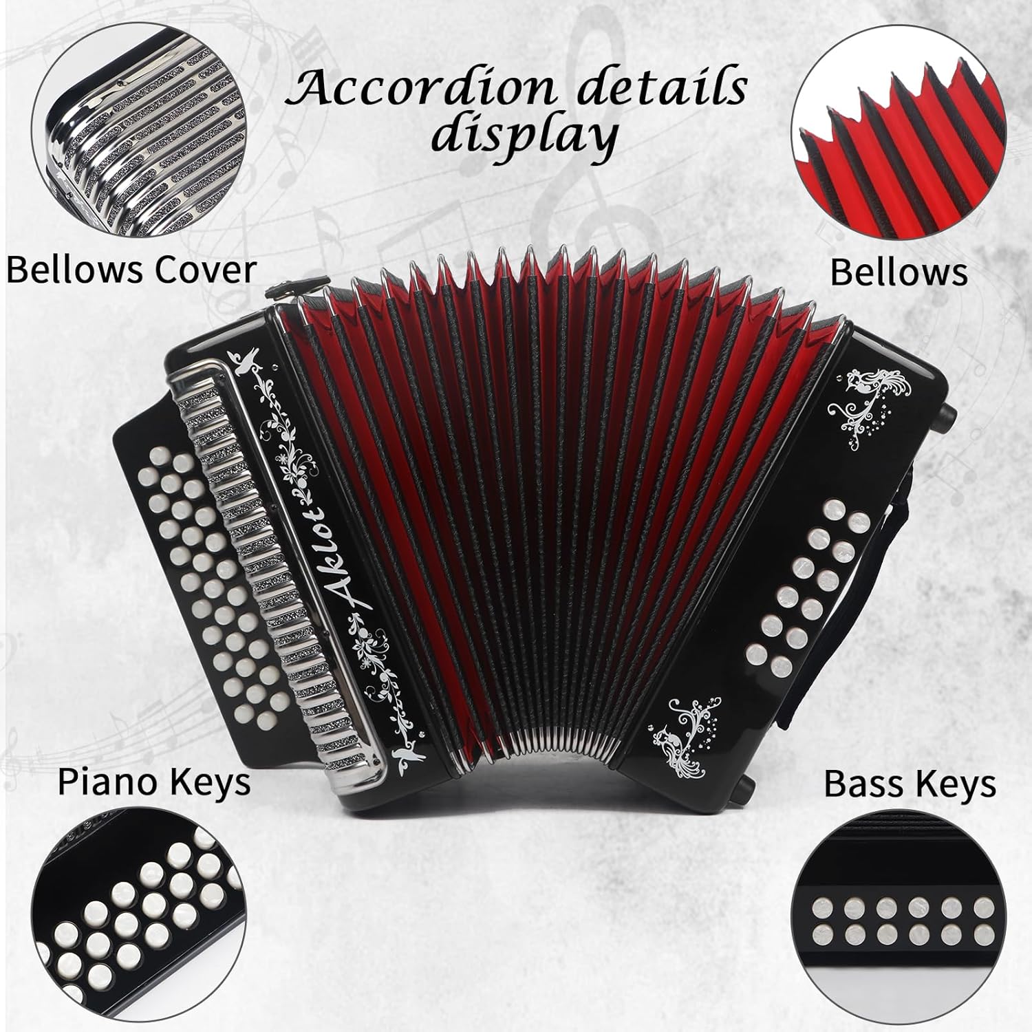 G/C/F Accordion