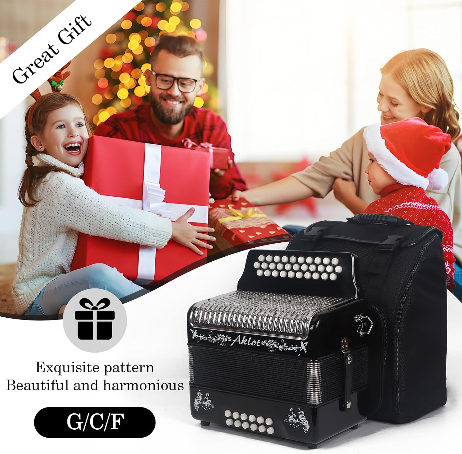 G/C/F Accordion