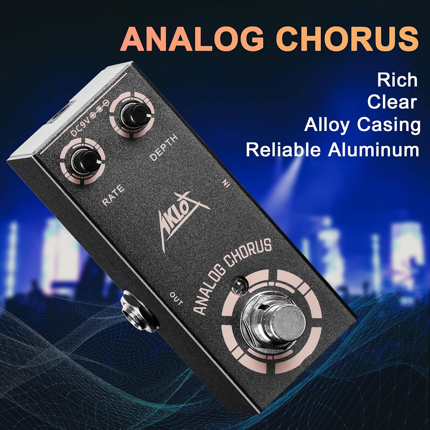 Analog Chorus Guitar Pedal