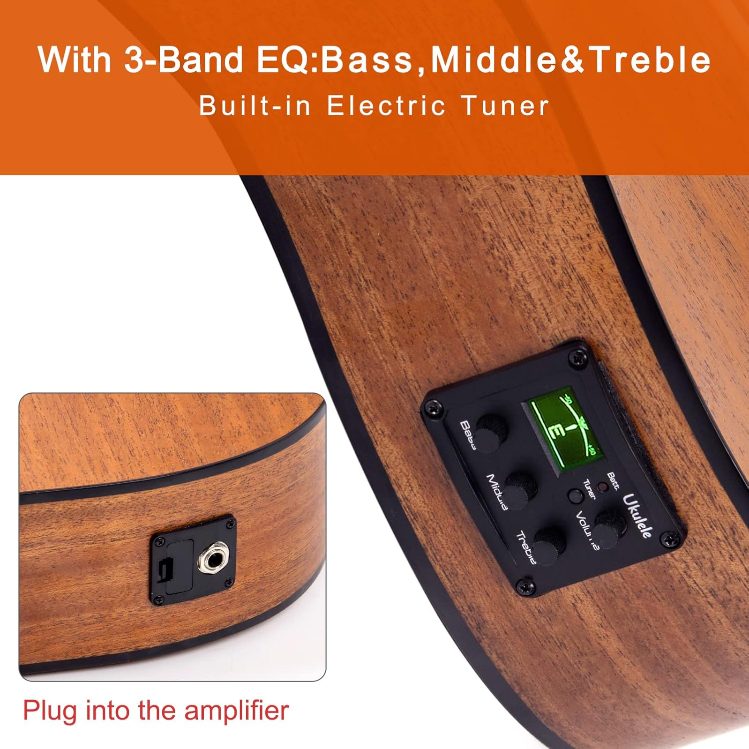 Ukulele Double Necks Bass