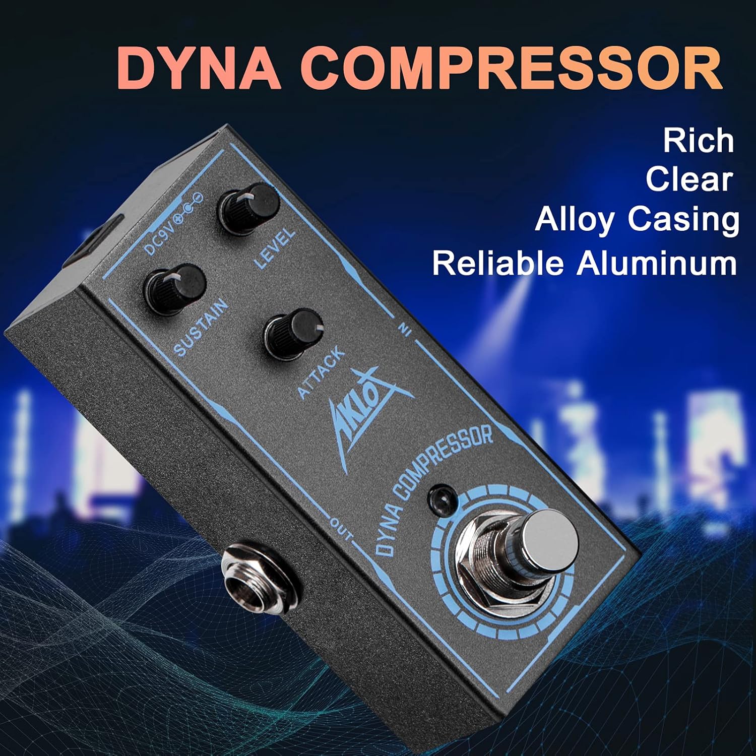 Dyna Compressor Guitar Pedal