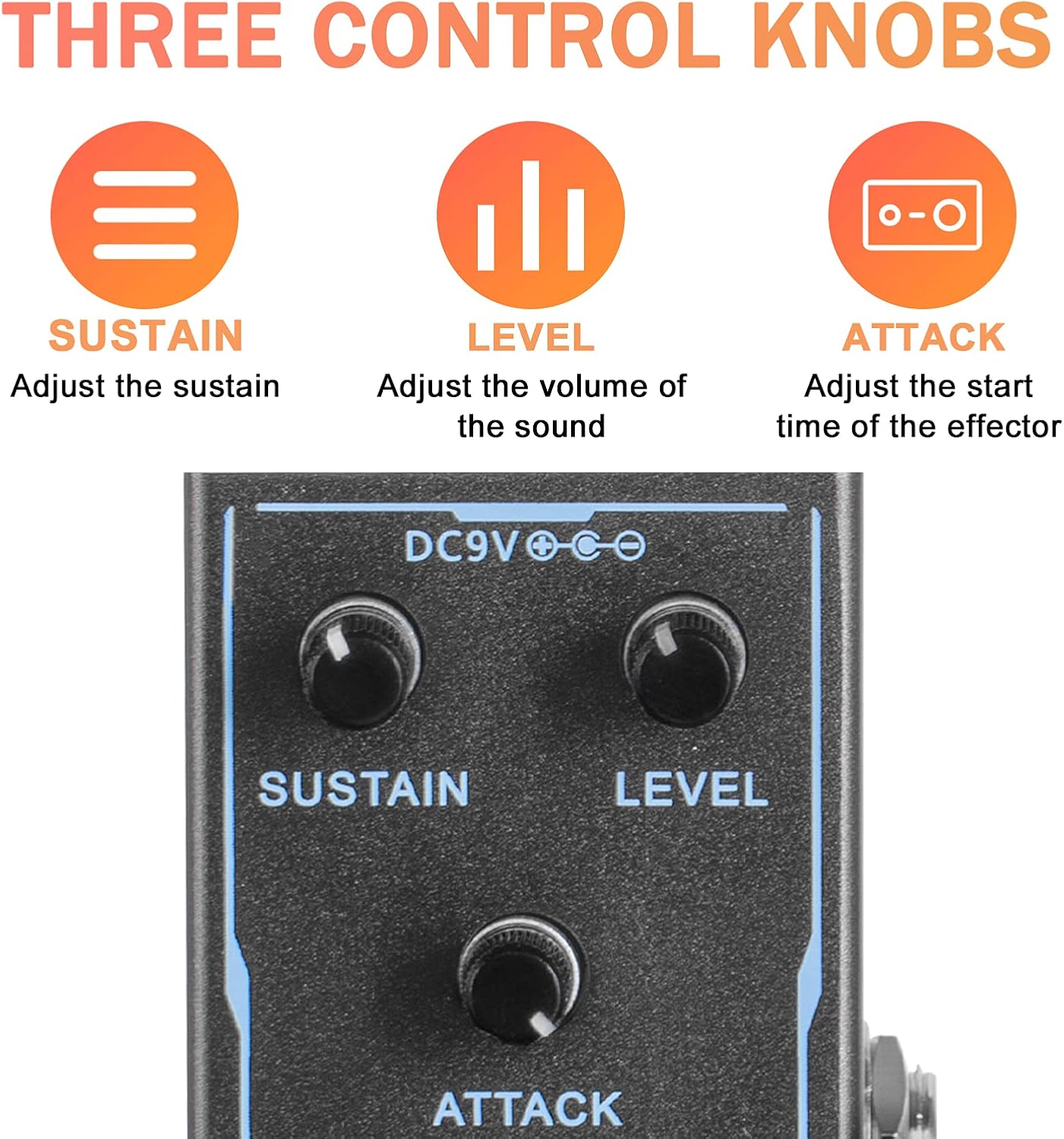 Dyna Compressor Guitar Pedal