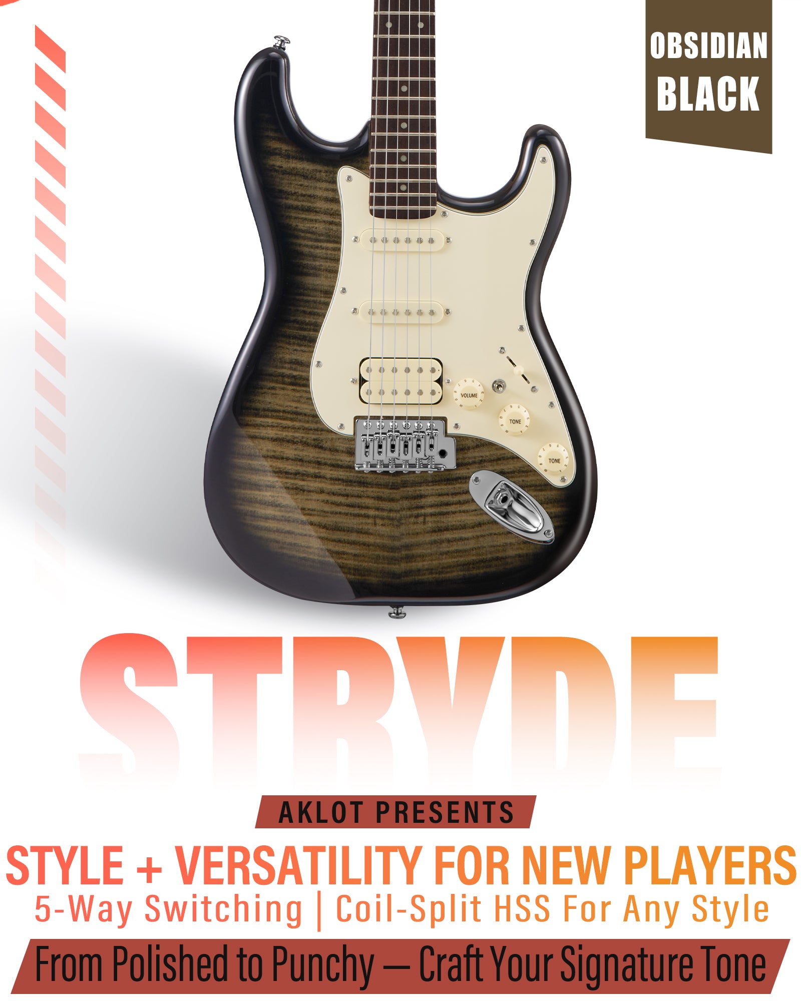 Stryde Obsidian Black