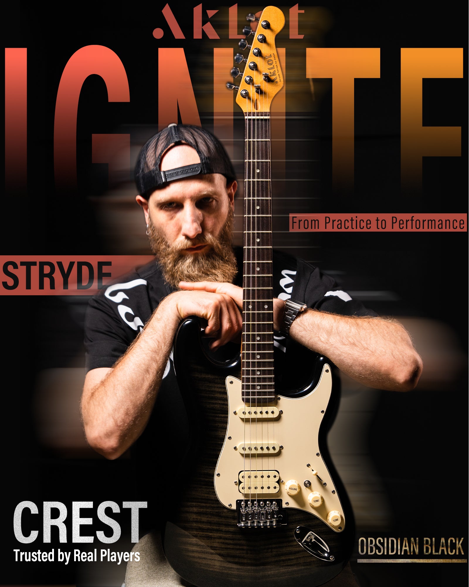 Stryde Obsidian Black
