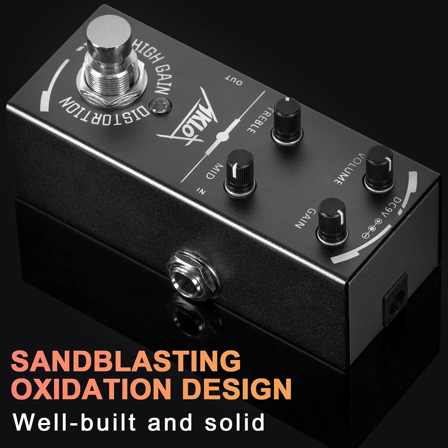 High Gain Distortion Guitar Pedal