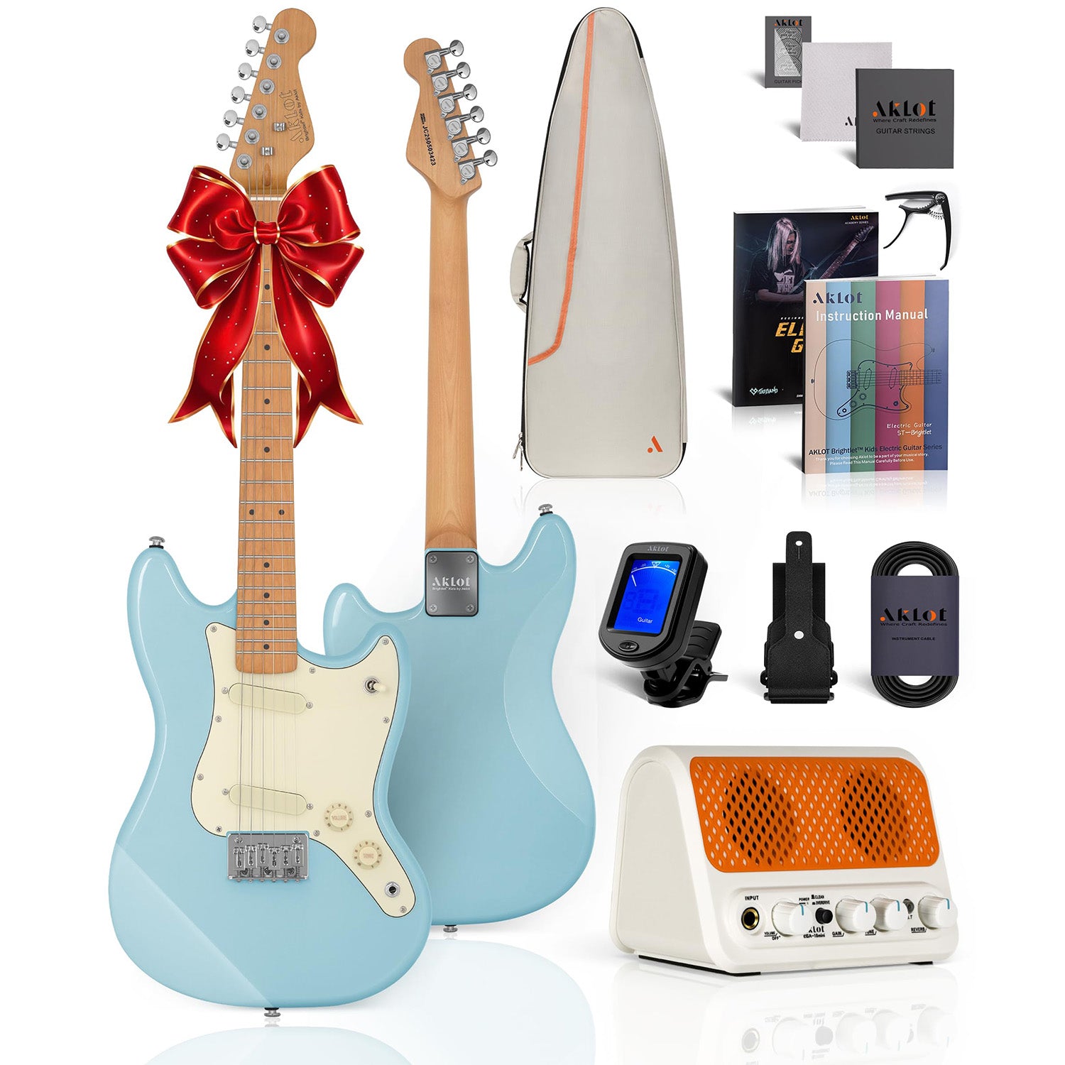 Kids Electric Guitar - Blue