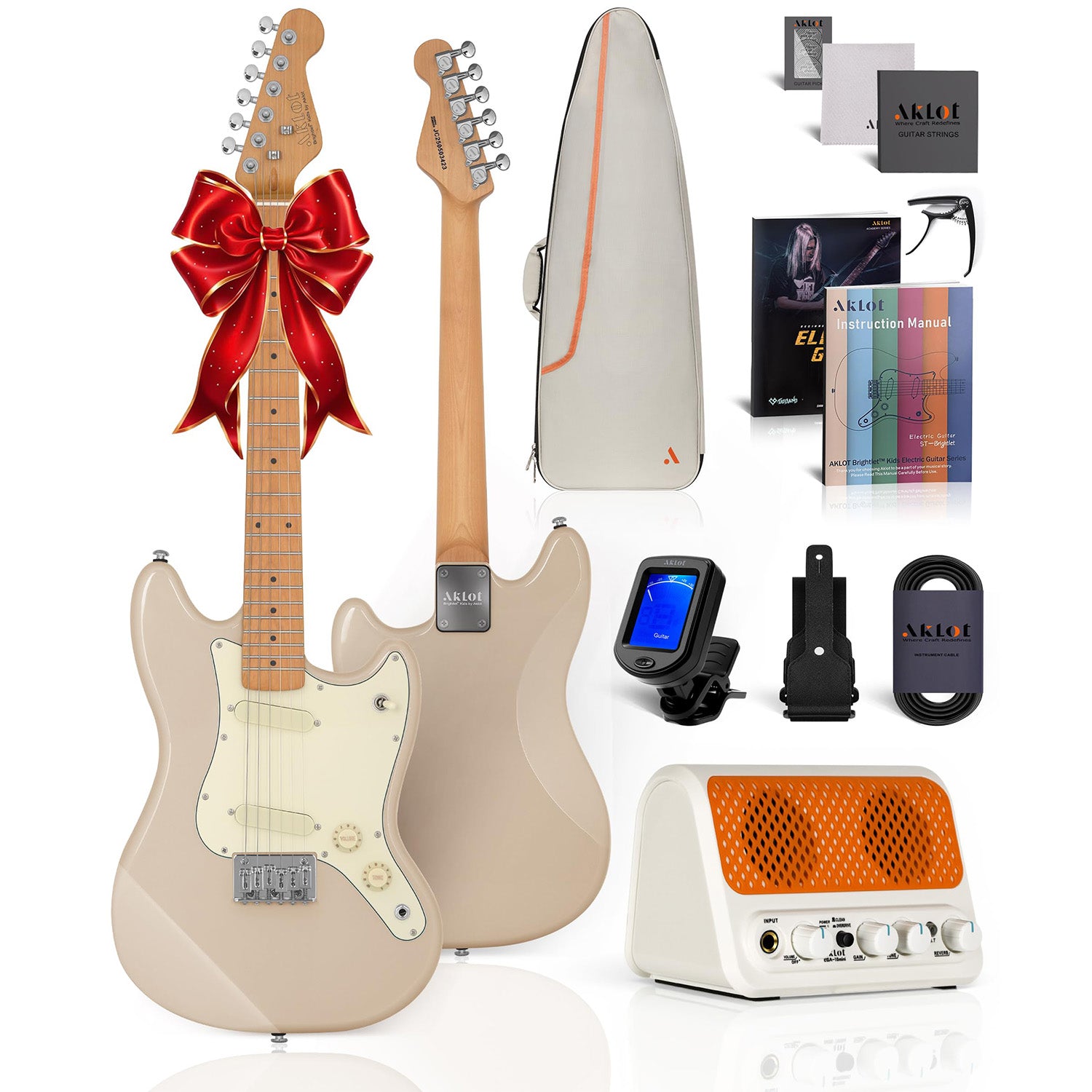 Kids Electric Guitar - Cream