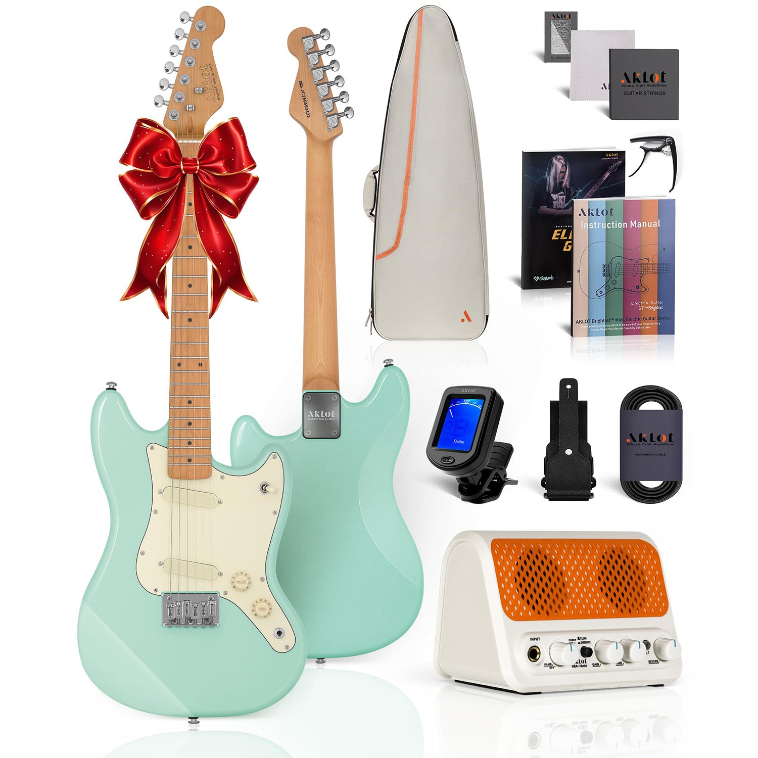 Kids Electric Guitar - Green