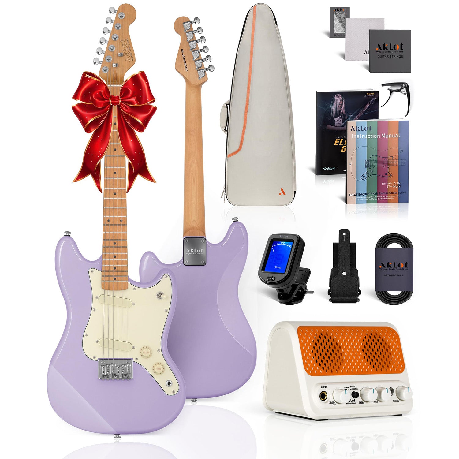 Kids Electric Guitar - Purple