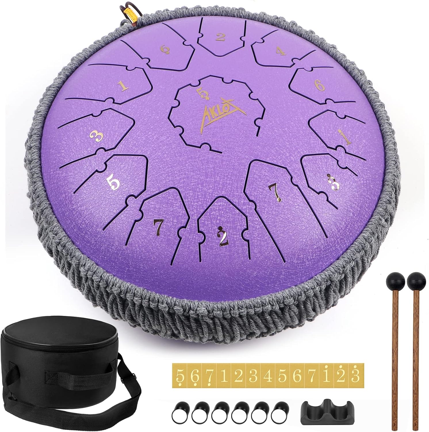 12 Inches Steel Tongue Drum