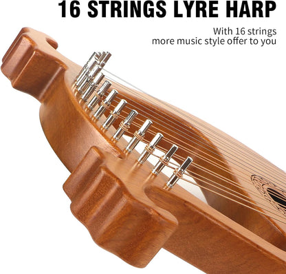 16 String Deer Smile