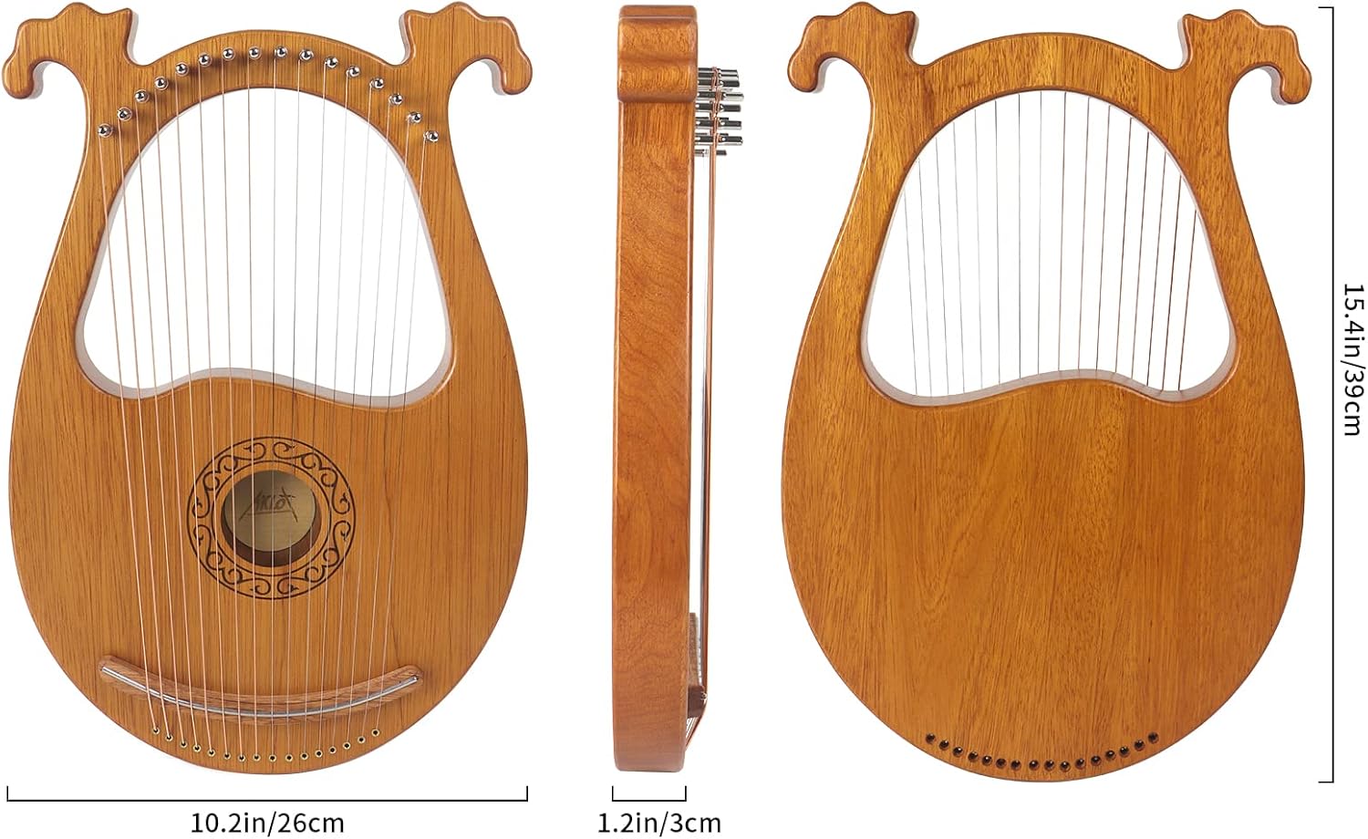 16 String Deer Smile