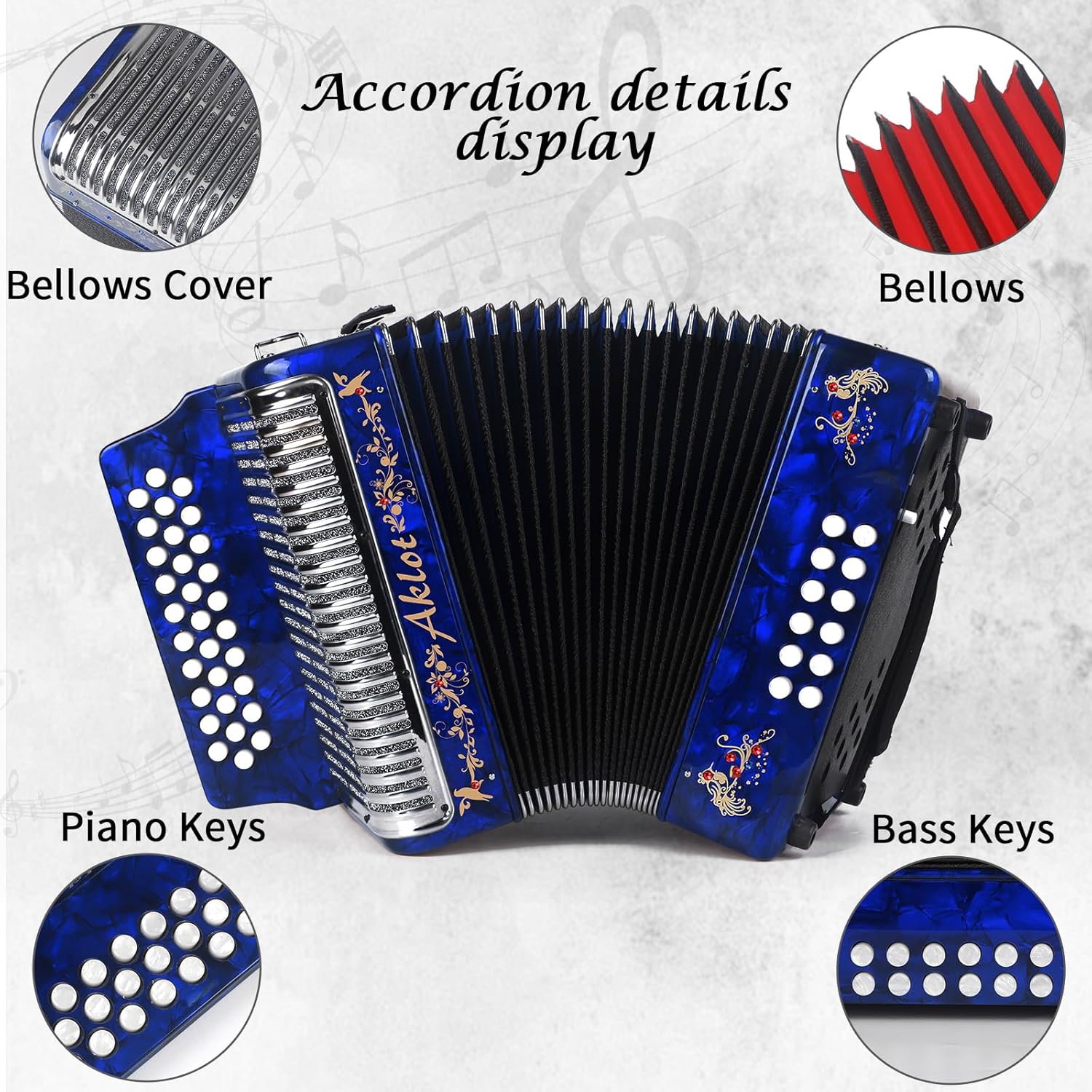 G/C/F Accordion