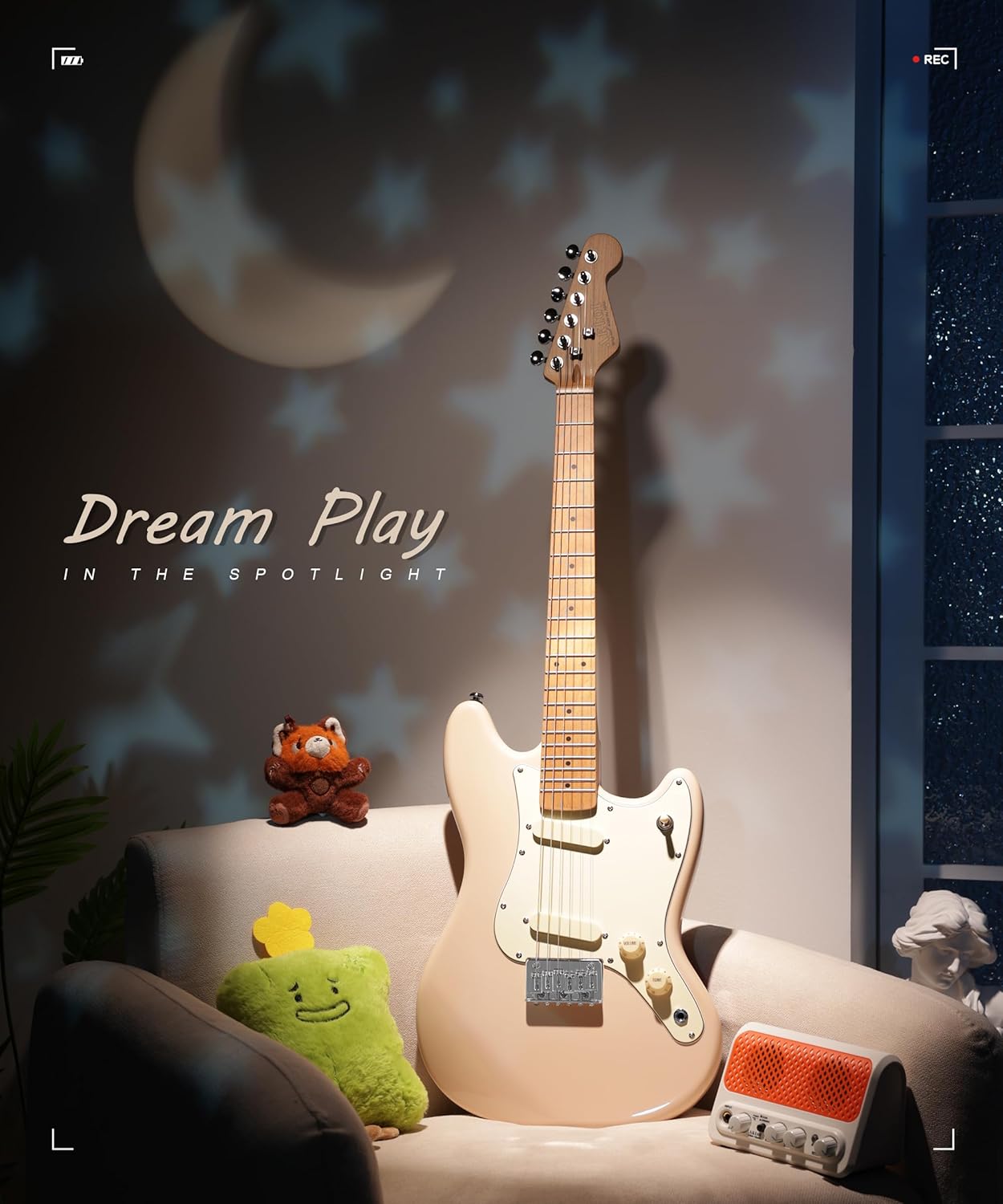 Kids Electric Guitar - Cream