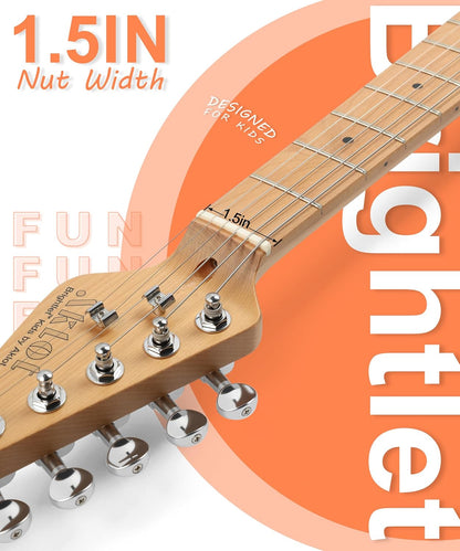 Kids Electric Guitar - Orange