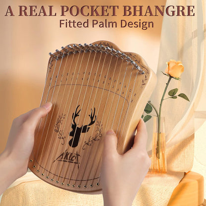 17 Strings Thumb Lyre Harp