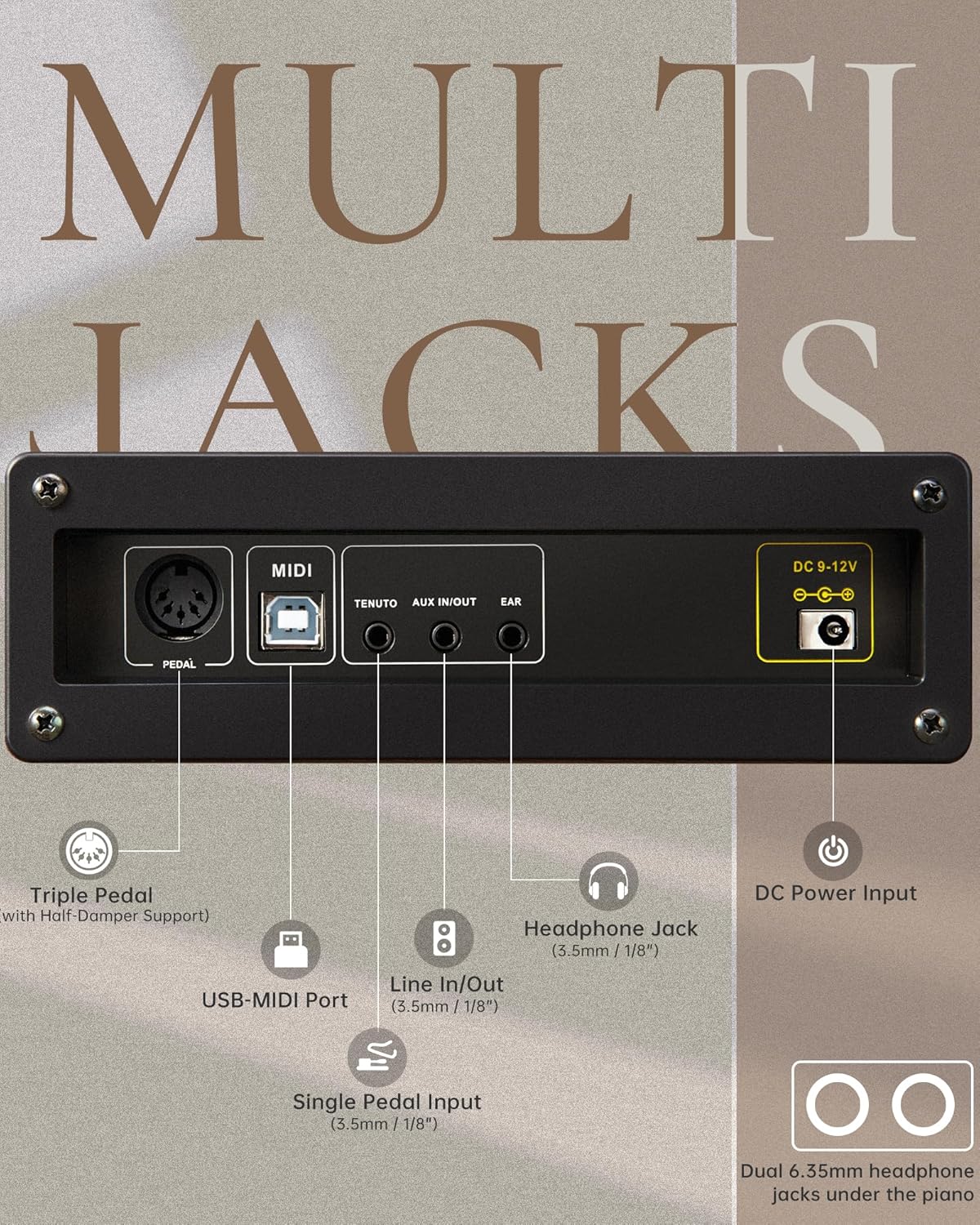 AKLOT AUR-LS01 Digital Piano