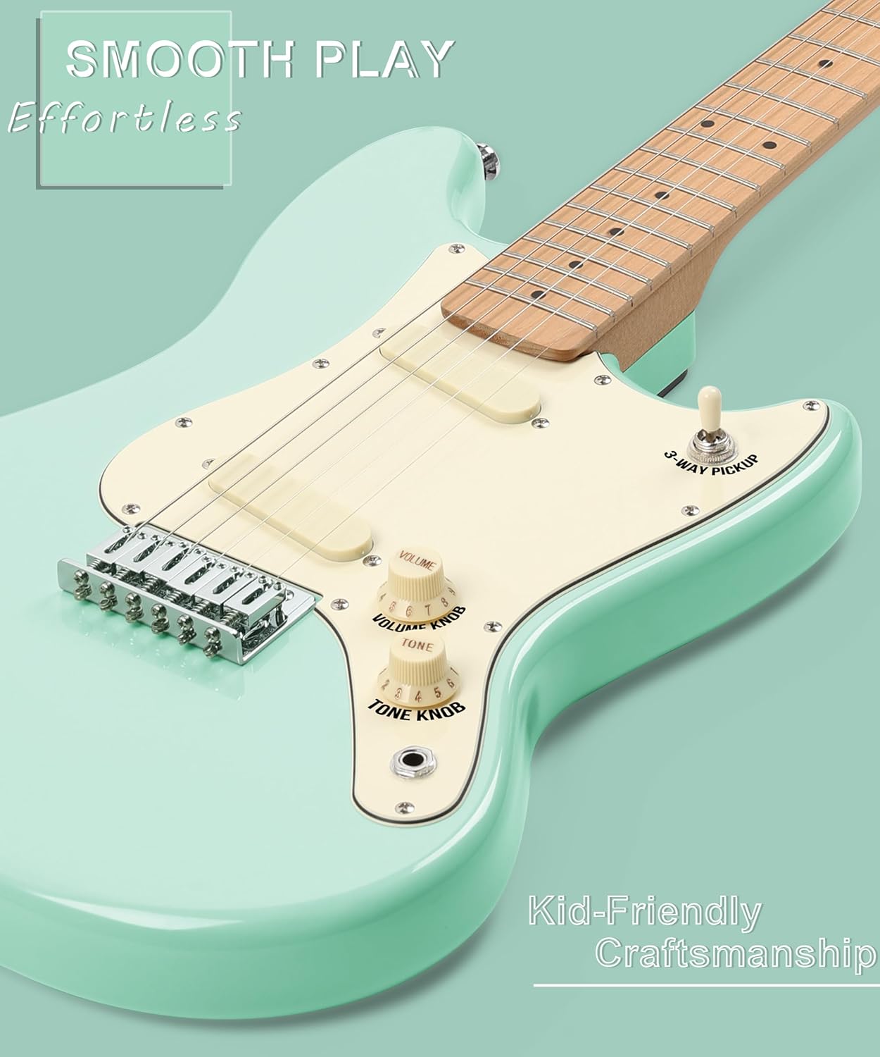 Kids Electric Guitar - Green