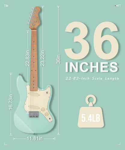 Kids Electric Guitar - Green