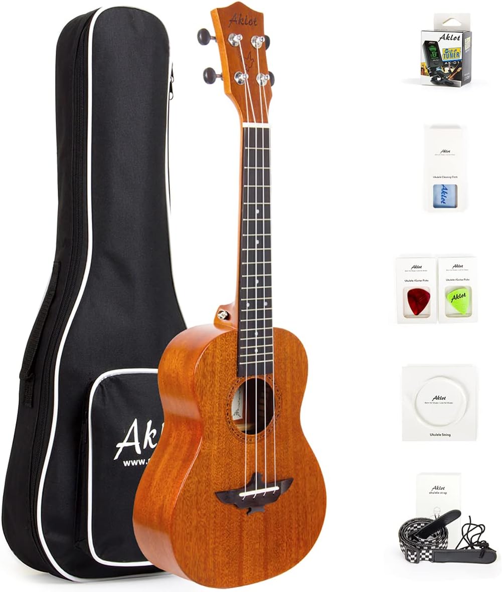 Ukulele Left-Handed Concert 23 Inch